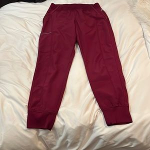 Cherokee infinity wine jogger scrub pants